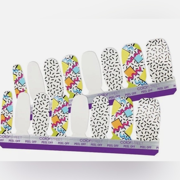 COLOR STREET Totally Rad Nail Polish Strips 16 count Retired 3/$20 - Picture 2 of 5